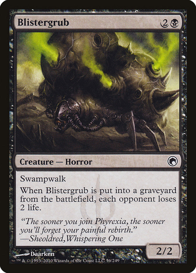 Blistergrub [Scars of Mirrodin] | North Valley Games