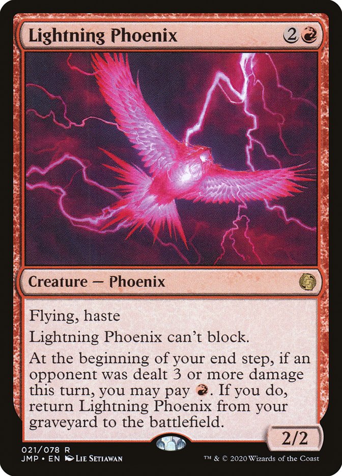 Lightning Phoenix [Jumpstart] | North Valley Games