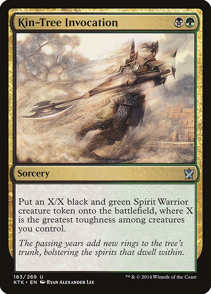 Kin-Tree Invocation [Khans of Tarkir] | North Valley Games