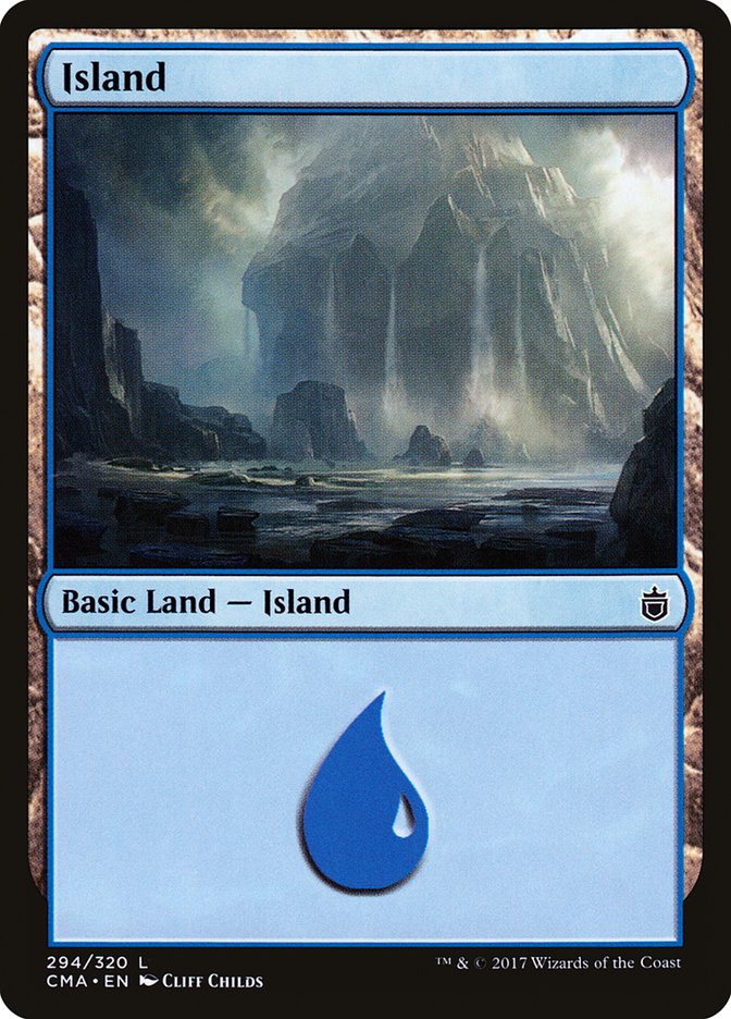 Island (294) [Commander Anthology] | North Valley Games