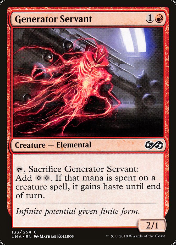 Generator Servant [Ultimate Masters] | North Valley Games
