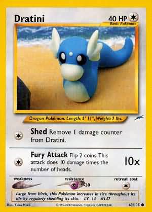 Dratini (63/105) [Neo Destiny Unlimited] | North Valley Games