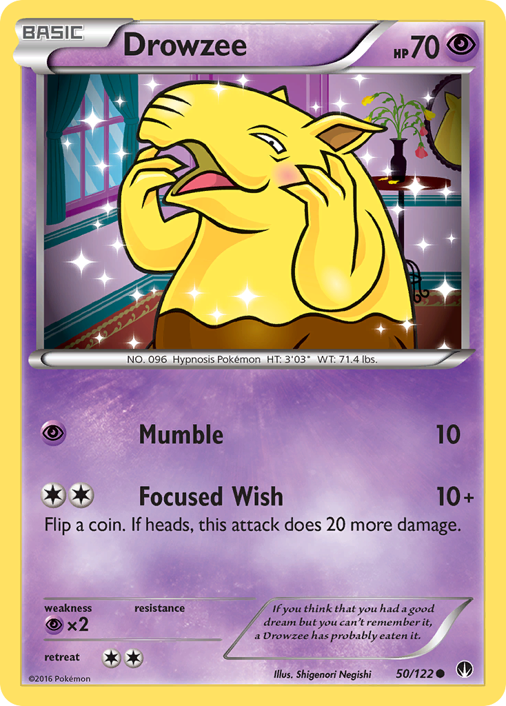 Drowzee (50/122) [XY: BREAKpoint] | North Valley Games