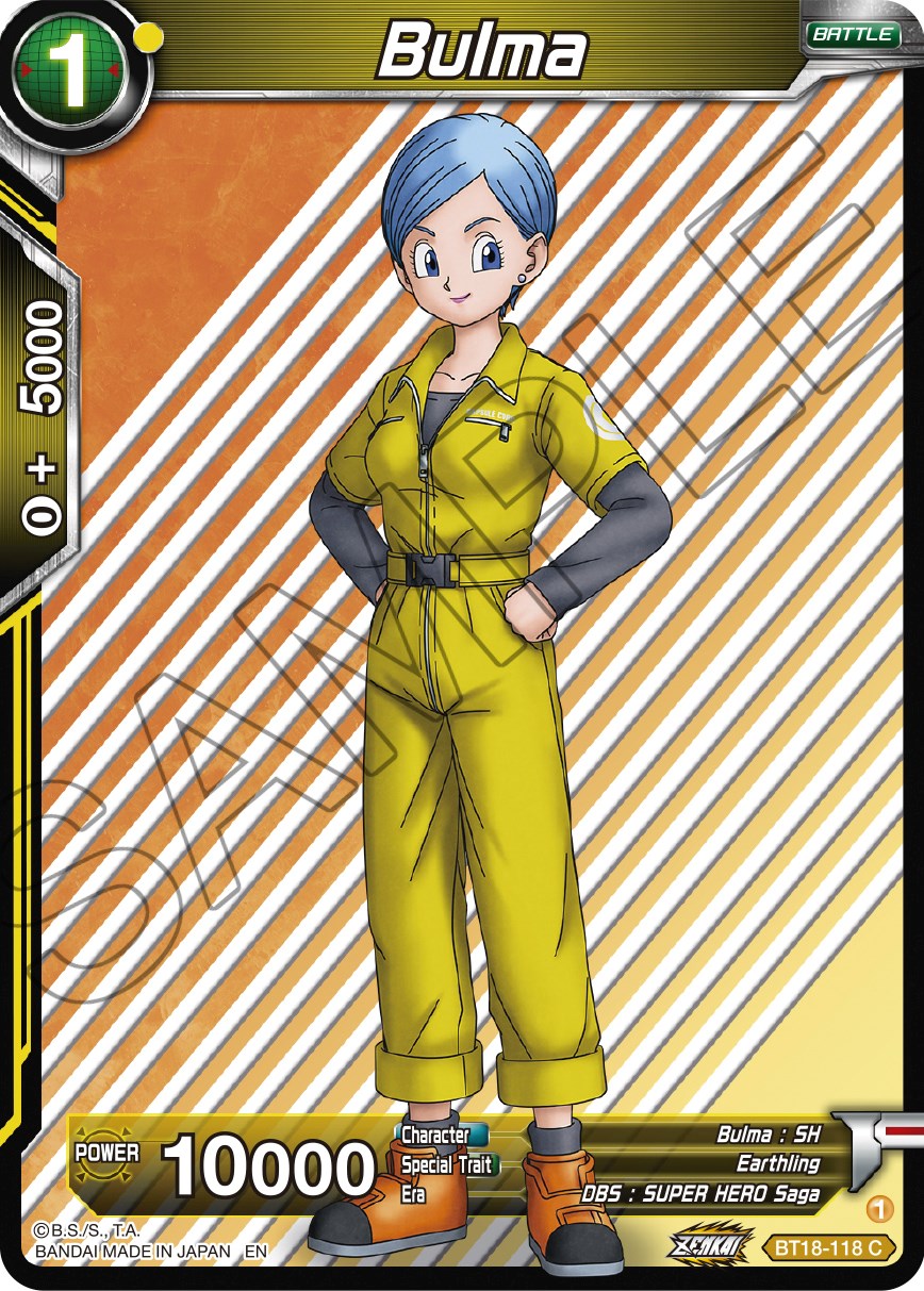 Bulma (BT18-118) [Dawn of the Z-Legends] | North Valley Games