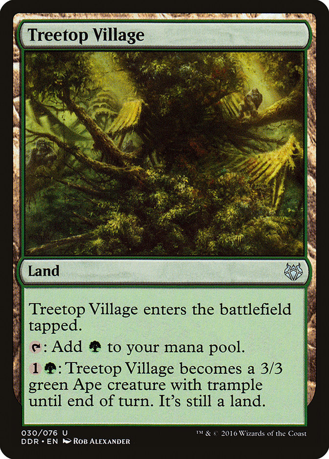Treetop Village [Duel Decks: Nissa vs. Ob Nixilis] | North Valley Games