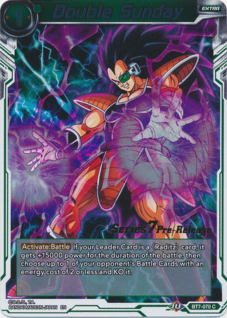 Double Sunday (BT7-070_PR) [Assault of the Saiyans Prerelease Promos] | North Valley Games