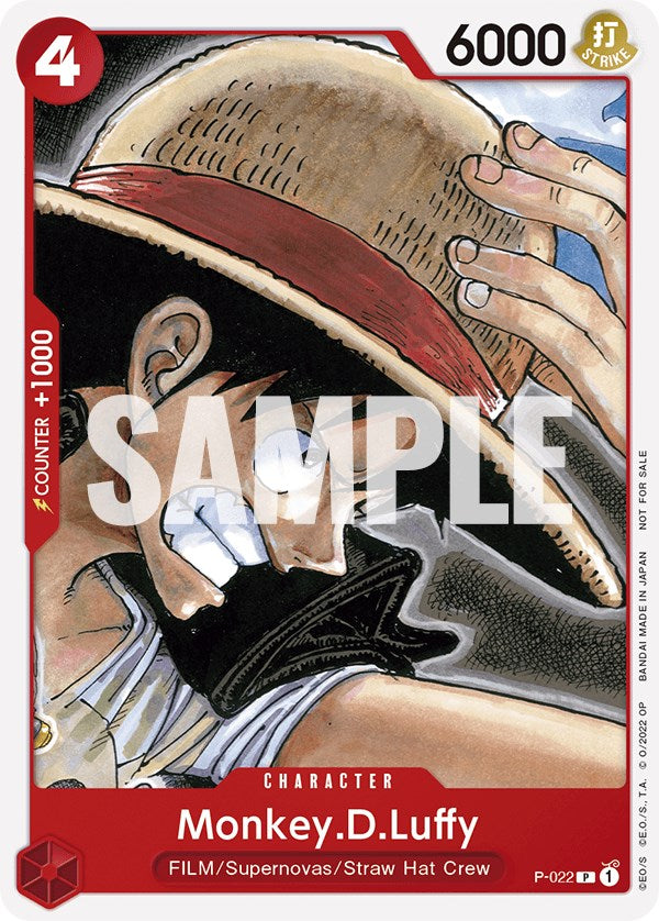 Monkey.D.Luffy (One Piece Film Red) [One Piece Promotion Cards] | North Valley Games