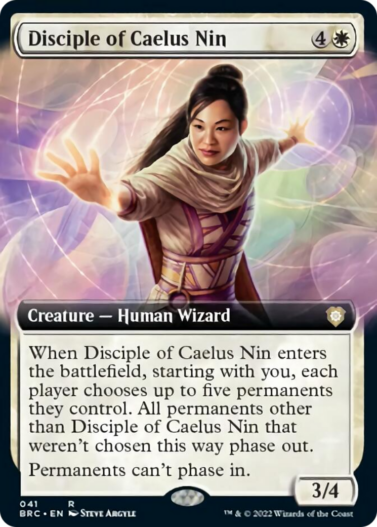 Disciple of Caelus Nin (Extended Art) [The Brothers' War Commander] | North Valley Games