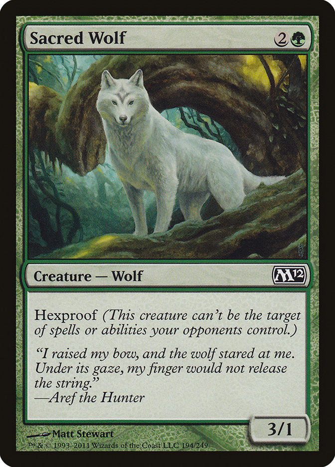 Sacred Wolf [Magic 2012] | North Valley Games