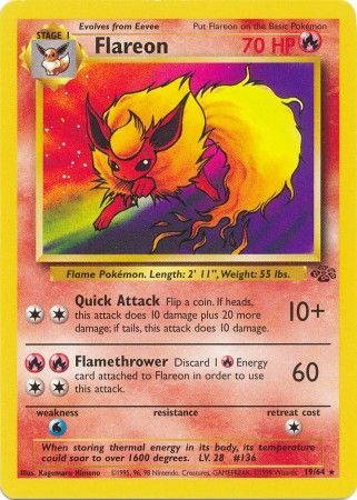 Flareon (19/64) [Jungle Unlimited] | North Valley Games