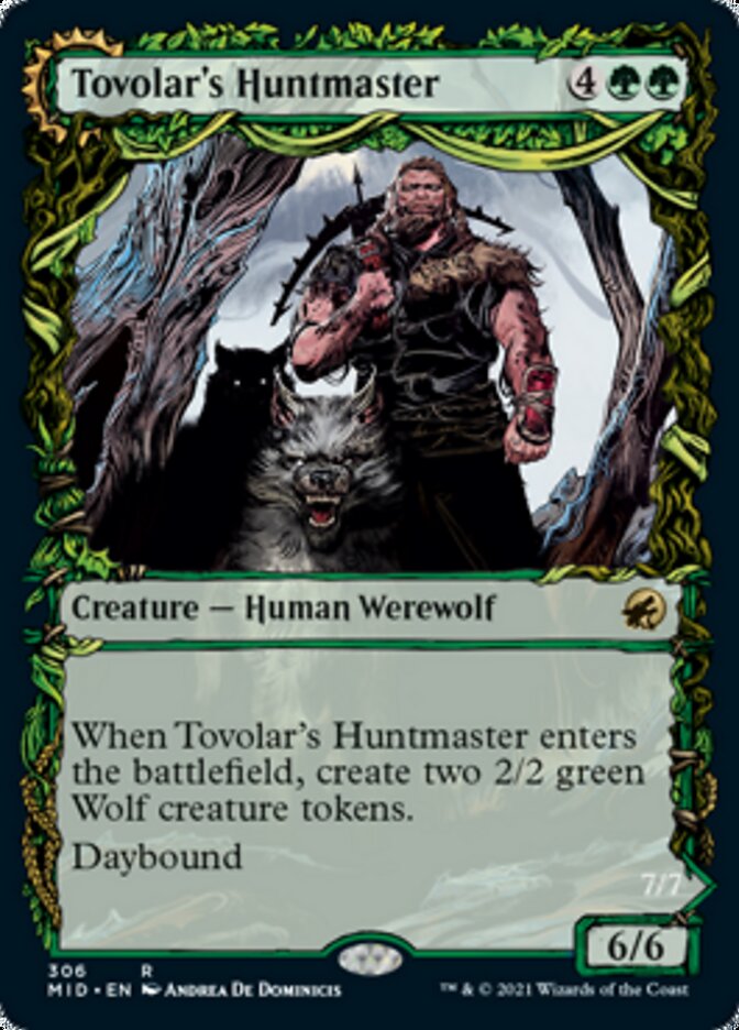 Tovolar's Huntmaster // Tovolar's Packleader (Showcase Equinox) [Innistrad: Midnight Hunt] | North Valley Games