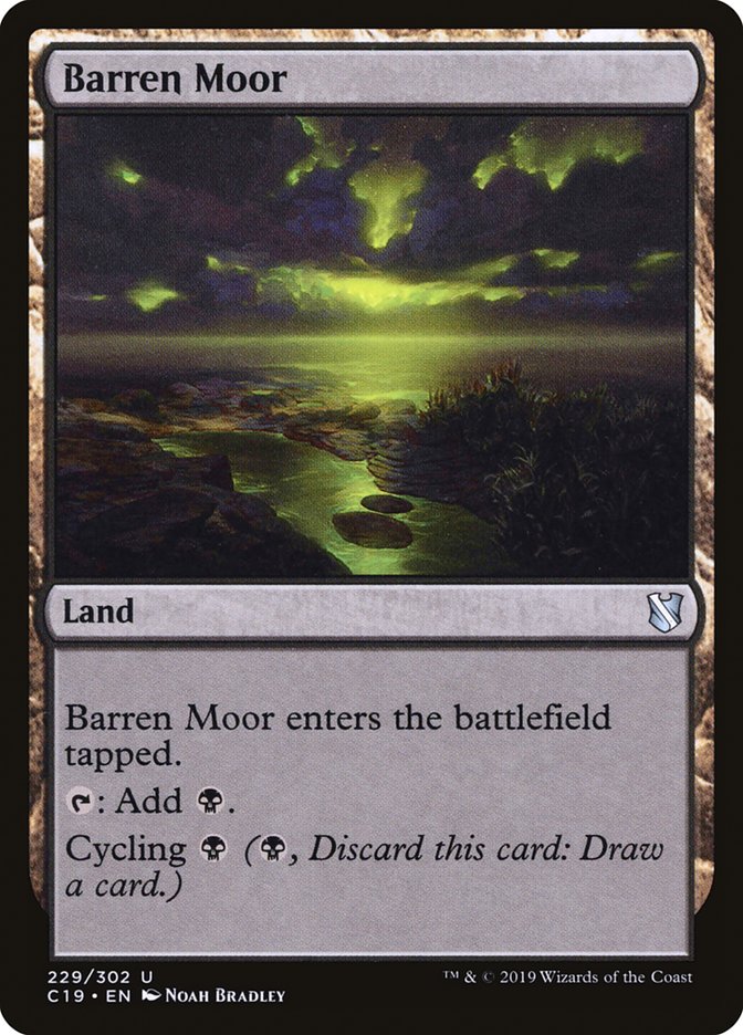 Barren Moor [Commander 2019] | North Valley Games