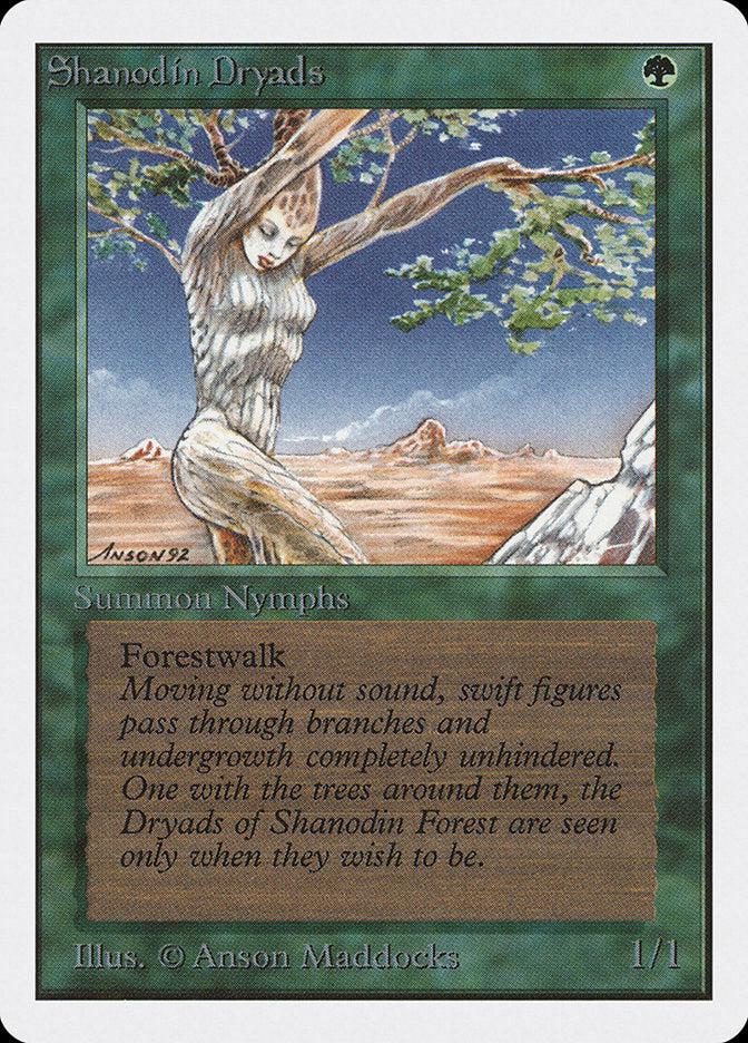Shanodin Dryads [Unlimited Edition] | North Valley Games