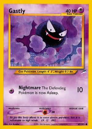 Gastly (65/105) [Neo Destiny Unlimited] | North Valley Games