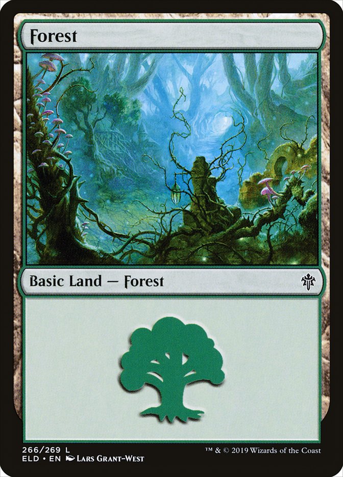 Forest (266) [Throne of Eldraine] | North Valley Games