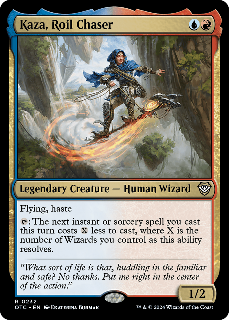 Kaza, Roil Chaser [Outlaws of Thunder Junction Commander] | North Valley Games