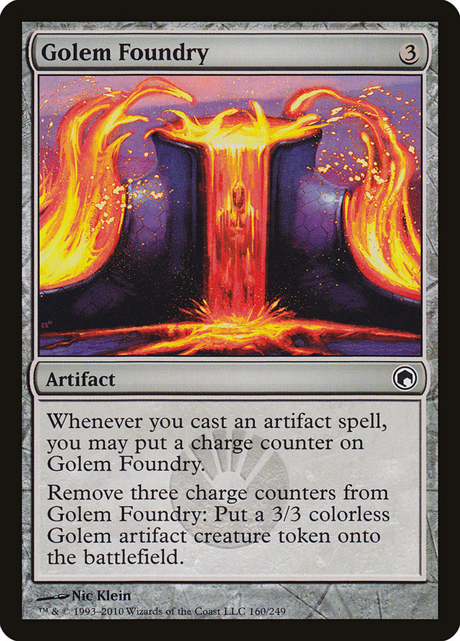 Golem Foundry [Scars of Mirrodin] | North Valley Games
