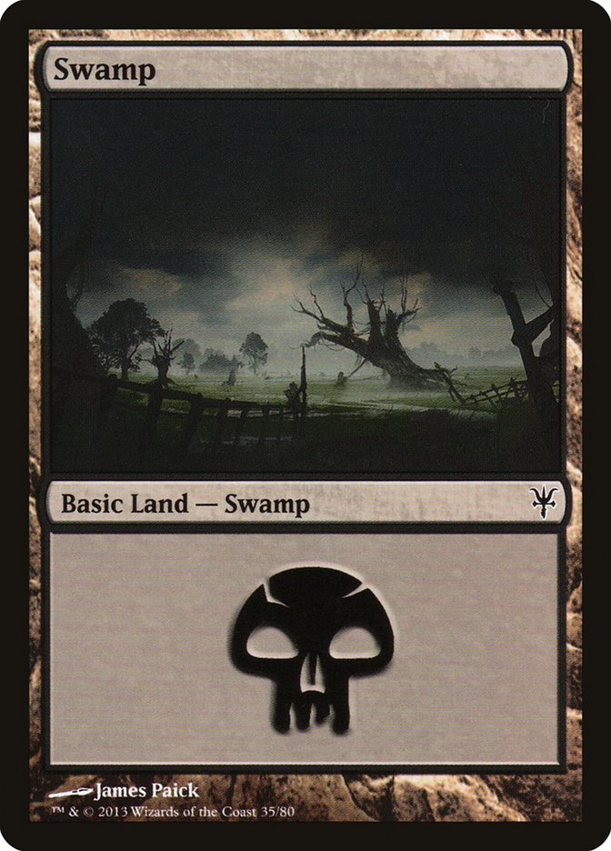 Swamp (35) [Duel Decks: Sorin vs. Tibalt] | North Valley Games