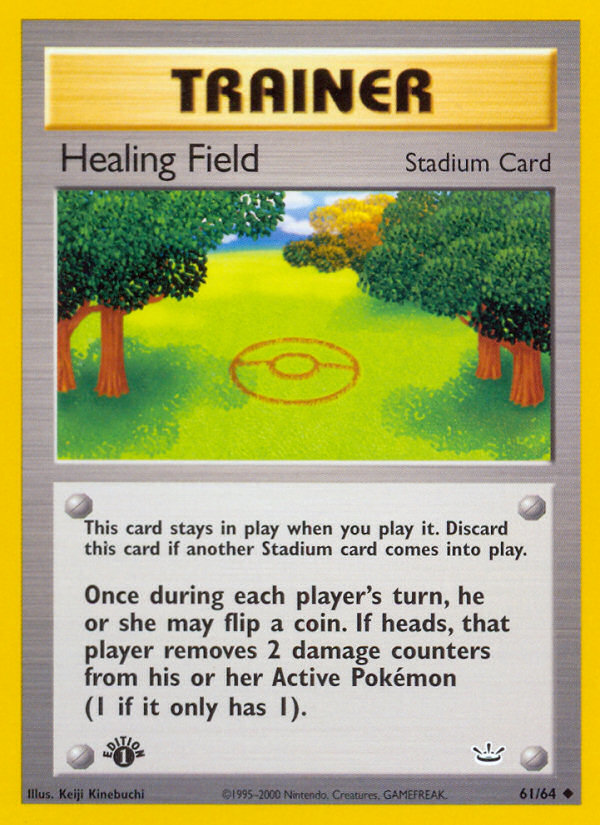 Healing Field (61/64) [Neo Revelation 1st Edition] | North Valley Games