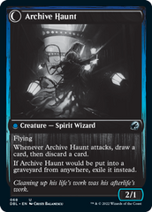 Overwhelmed Archivist // Archive Haunt [Innistrad: Double Feature] | North Valley Games