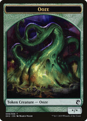 Ooze // Frog Lizard Double-Sided Token [Ravnica Allegiance Guild Kit Tokens] | North Valley Games