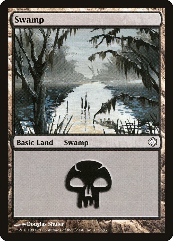 Swamp (375) [Coldsnap Theme Decks] | North Valley Games