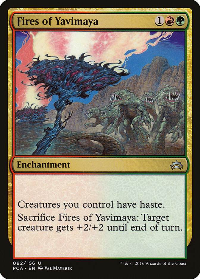 Fires of Yavimaya [Planechase Anthology] | North Valley Games