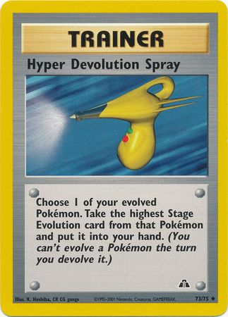 Hyper Devolution Spray (73/75) [Neo Discovery Unlimited] | North Valley Games