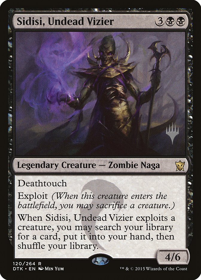 Sidisi, Undead Vizier (Promo Pack) [Dragons of Tarkir Promos] | North Valley Games