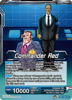 Commander Red // Red Ribbon Robot, Seeking World Conquest (BT17-031) [Ultimate Squad] | North Valley Games