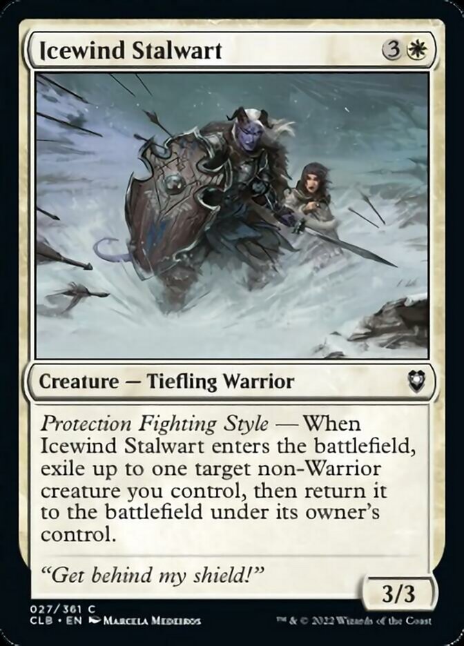 Icewind Stalwart [Commander Legends: Battle for Baldur's Gate] | North Valley Games