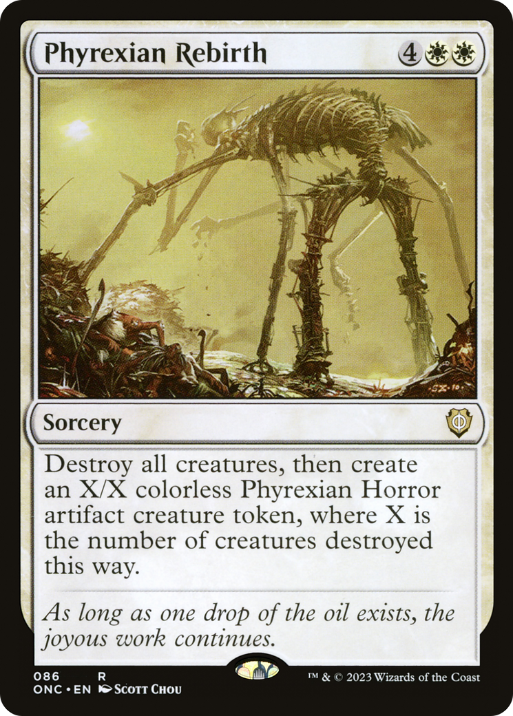 Phyrexian Rebirth [Phyrexia: All Will Be One Commander] | North Valley Games