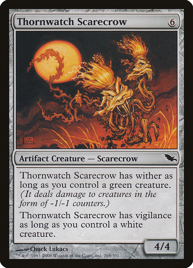 Thornwatch Scarecrow [Shadowmoor] I | North Valley Games