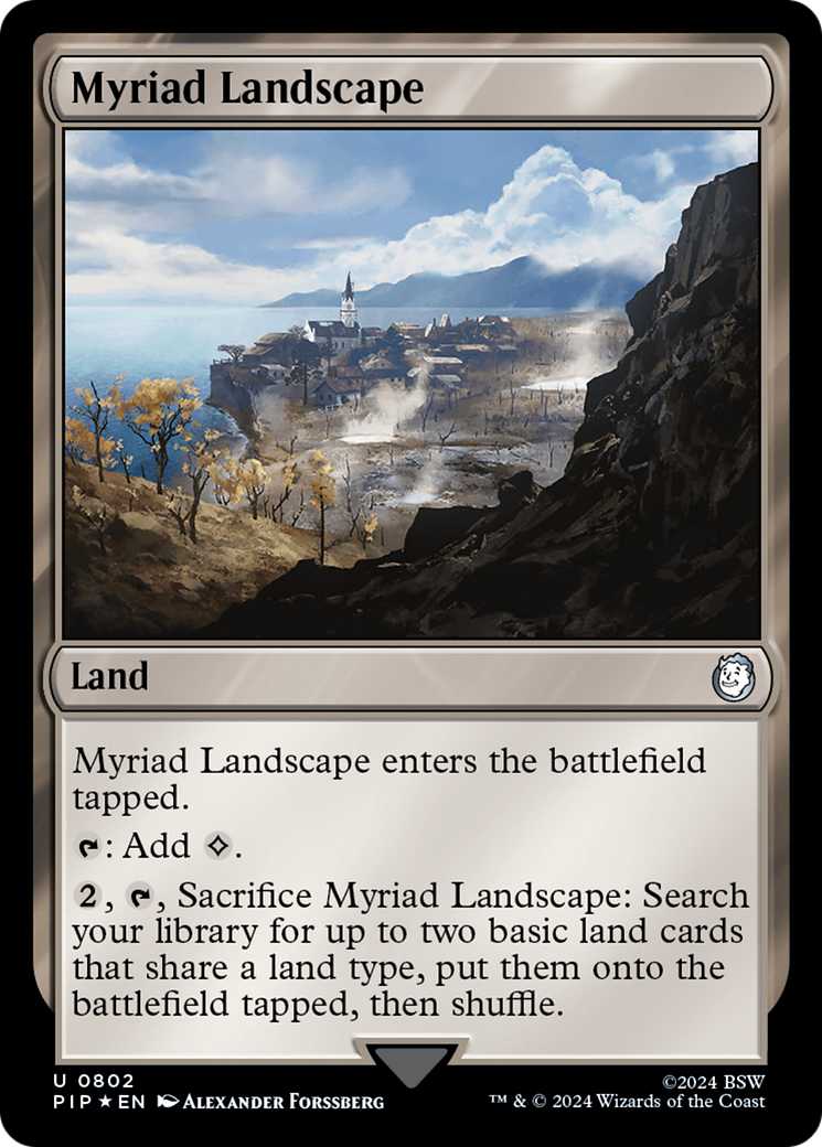 Myriad Landscape (Surge Foil) [Fallout] | North Valley Games