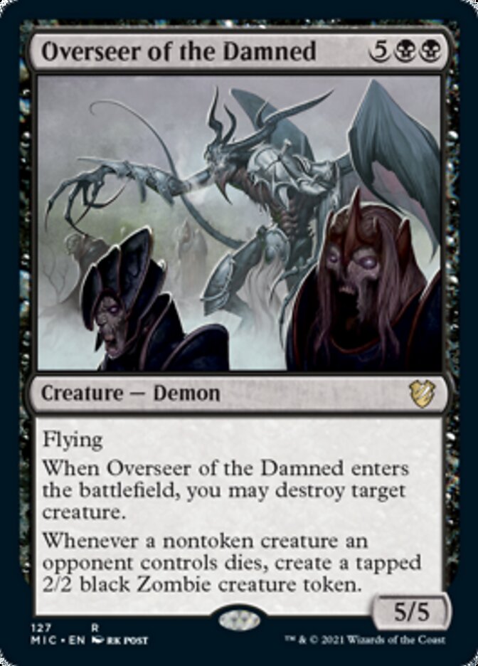 Overseer of the Damned [Innistrad: Midnight Hunt Commander] | North Valley Games