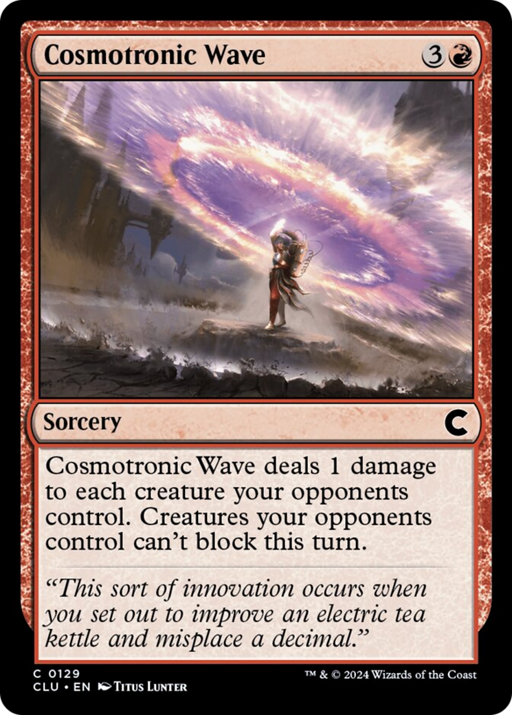 Cosmotronic Wave [Ravnica: Clue Edition] | North Valley Games