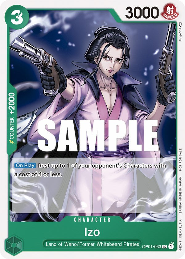 Izo (Tournament Pack Vol. 2) [One Piece Promotion Cards] | North Valley Games