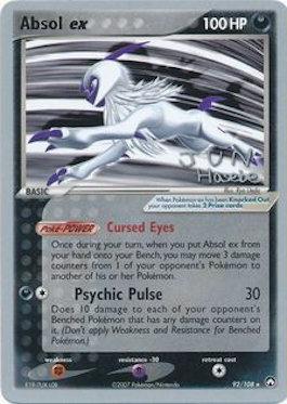 Absol ex (92/108) (Flyvees - Jun Hasebe) [World Championships 2007] | North Valley Games