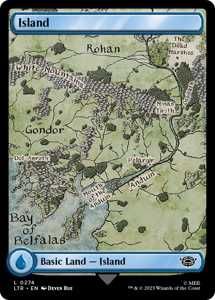 Island (274) [The Lord of the Rings: Tales of Middle-Earth] | North Valley Games