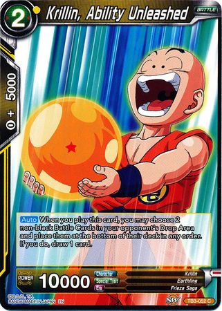 Krillin, Ability Unleashed (TB3-052) [Clash of Fates] | North Valley Games