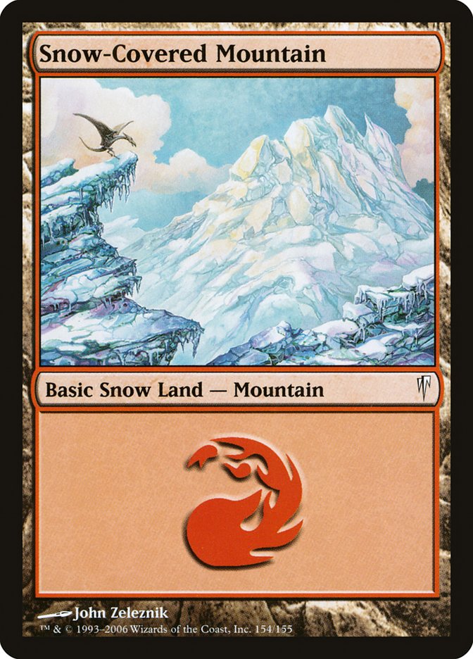 Snow-Covered Mountain [Coldsnap] | North Valley Games