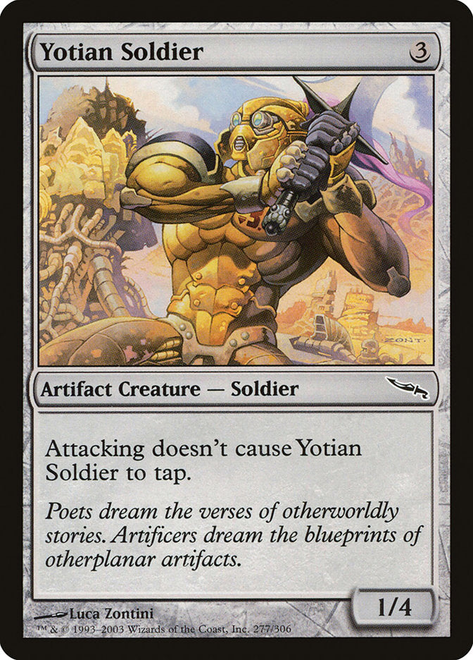 Yotian Soldier [Mirrodin] | North Valley Games