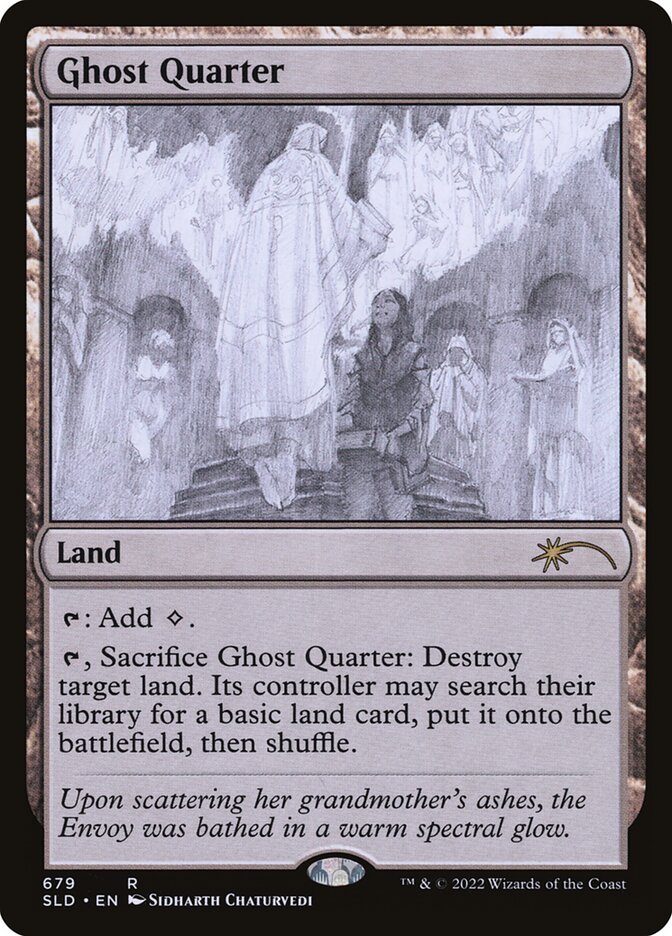 Ghost Quarter (Sketch) [Secret Lair Drop Promos] | North Valley Games