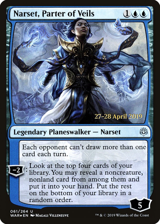 Narset, Parter of Veils [War of the Spark Prerelease Promos] | North Valley Games