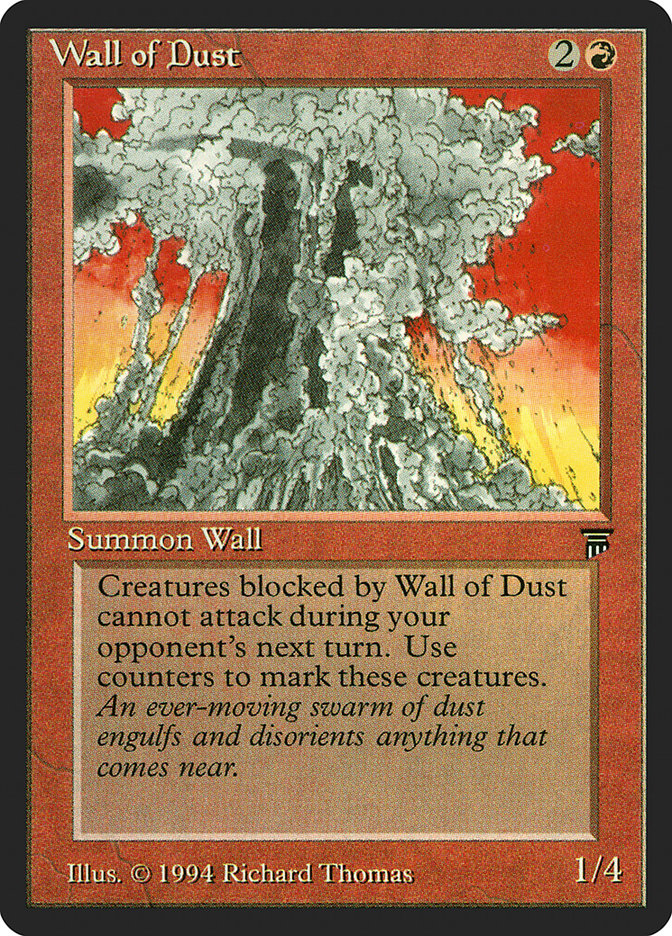 Wall of Dust [Legends] | North Valley Games