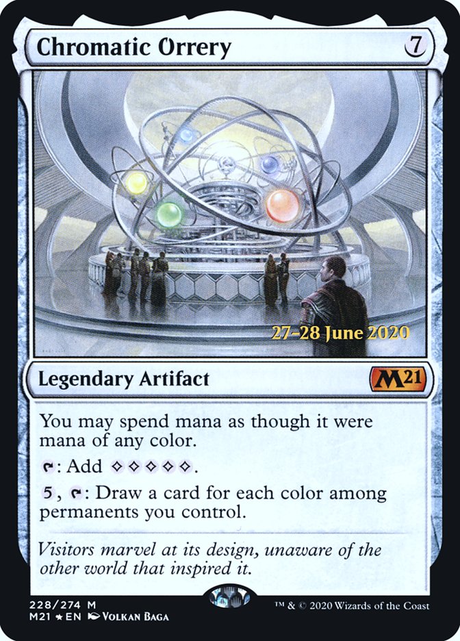 Chromatic Orrery [Core Set 2021 Prerelease Promos] | North Valley Games