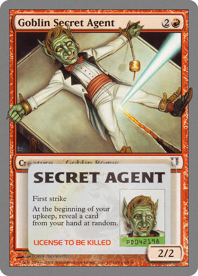 Goblin Secret Agent [Unhinged] | North Valley Games