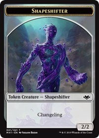 Shapeshifter (001) // Rhino (013) Double-Sided Token [Modern Horizons Tokens] | North Valley Games