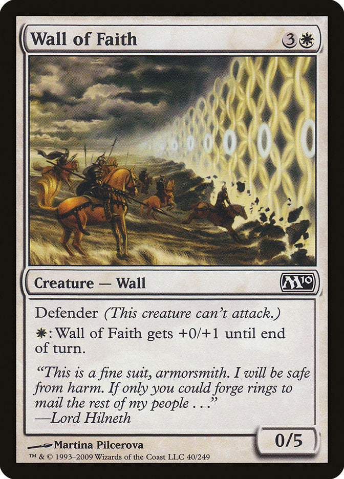 Wall of Faith [Magic 2010] | North Valley Games