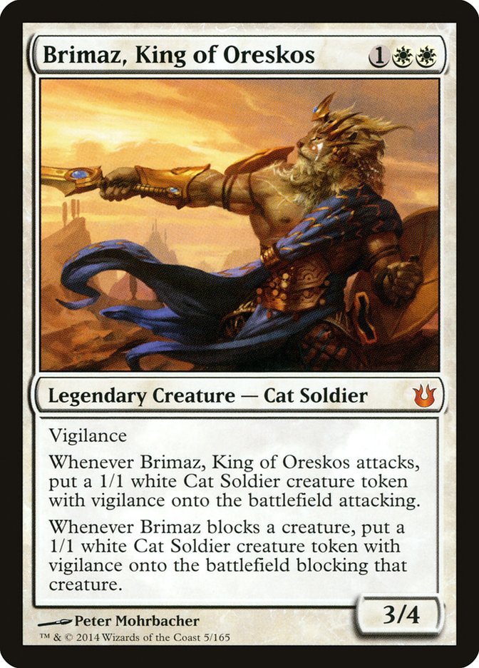 Brimaz, King of Oreskos [Born of the Gods] | North Valley Games